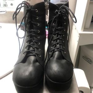 Black Platformed shoes